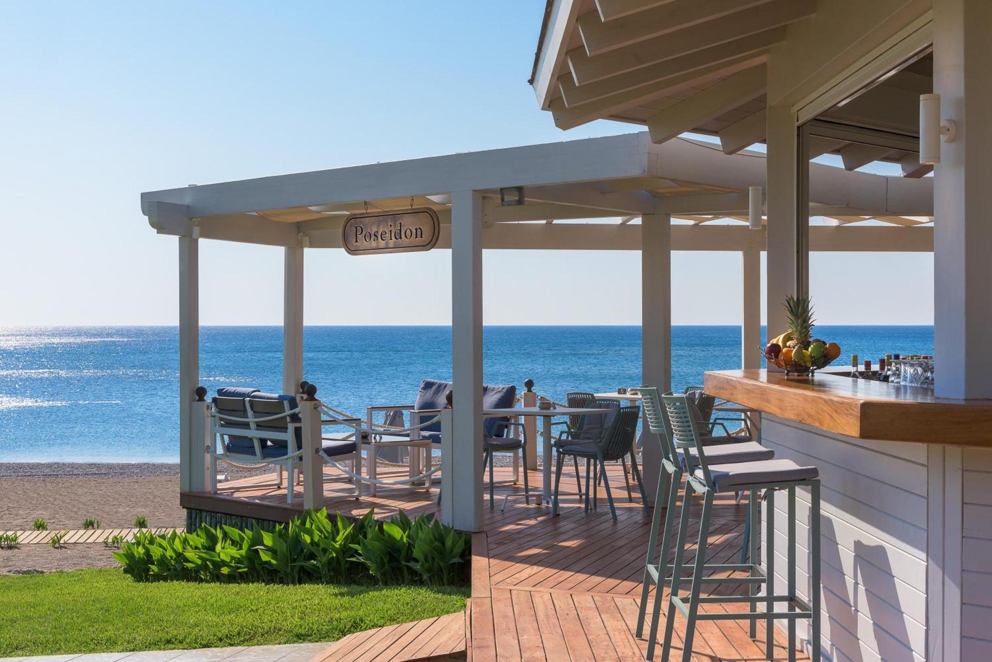 Rodos Palladium Leisure&Wellness Kallithéa Exterior foto Beach bar in Greece