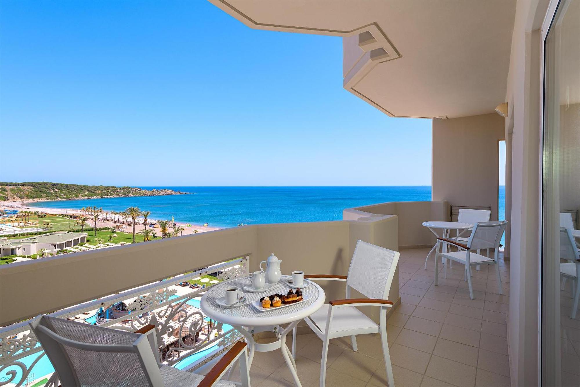 Rodos Palladium Leisure&Wellness Kallithéa Exterior foto A balcony