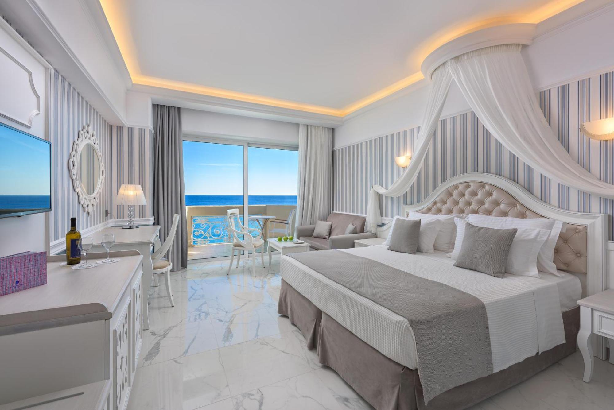 Rodos Palladium Leisure&Wellness Kallithéa Exterior foto Deluxe Room with Sea View